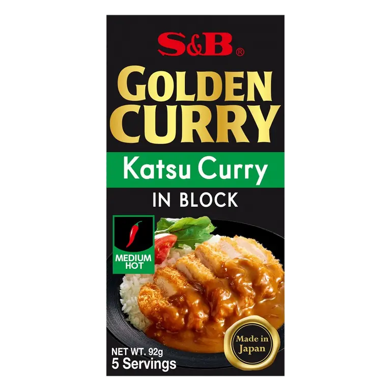 S&B Golden Katsu Curry Sauce Mix