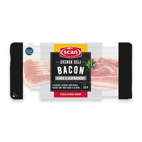 Bacon Björk&alspånsrökt