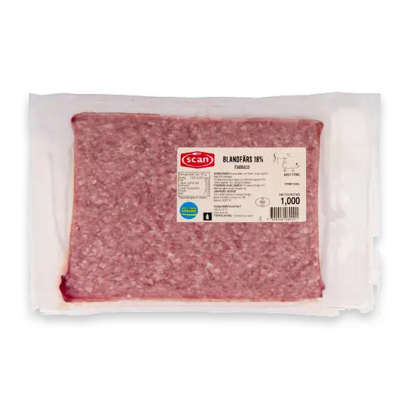 Blandfärs 18%