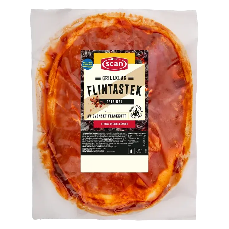 Flintastek Färsk Original ca 870g