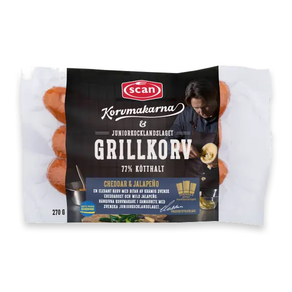 Grillkorv Cheddar Jalapeño