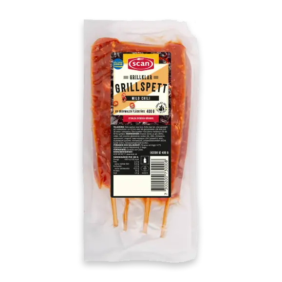 Grillspett Mild Chili Sverige