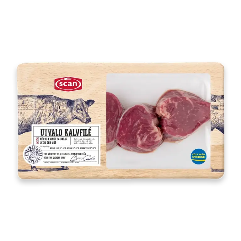Kalvfilé ca 250g