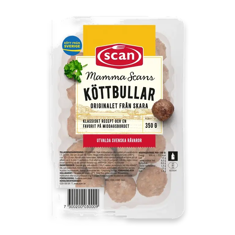 Köttbullar Mammas 350g
