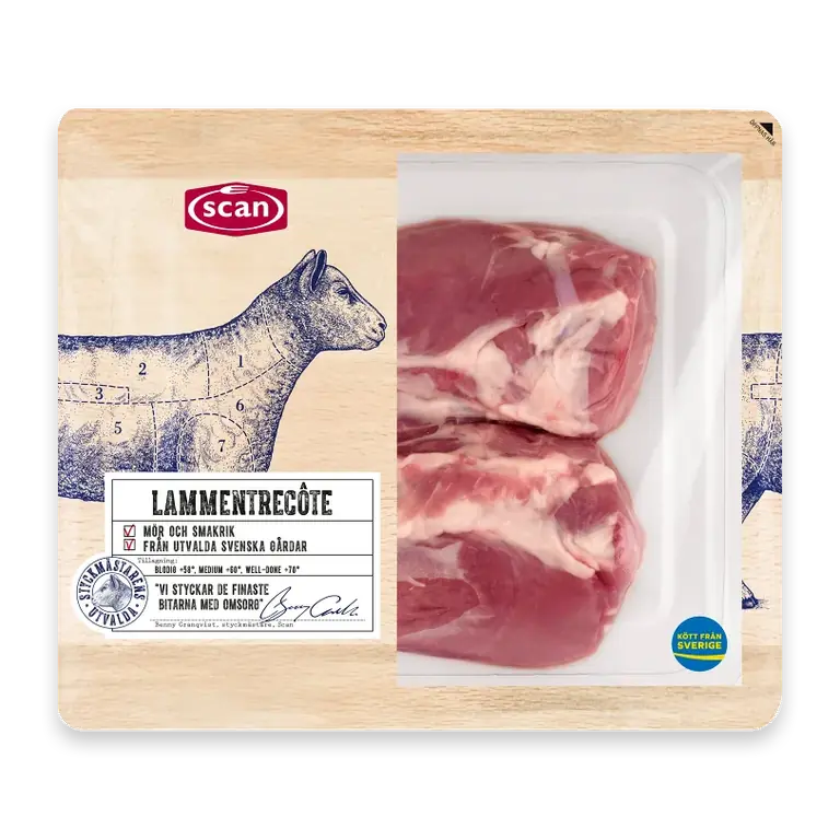 Lammentrecôte ca 300g