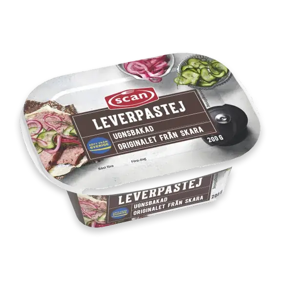 Leverpastej Ugnsbakad Bredbar