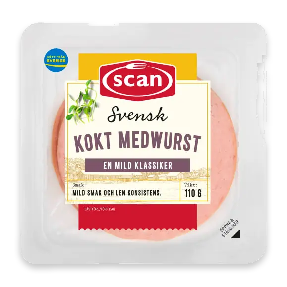 Medwurst Kokt Skivad