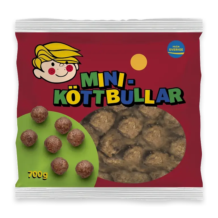 Miniköttbullar Stekta 700g