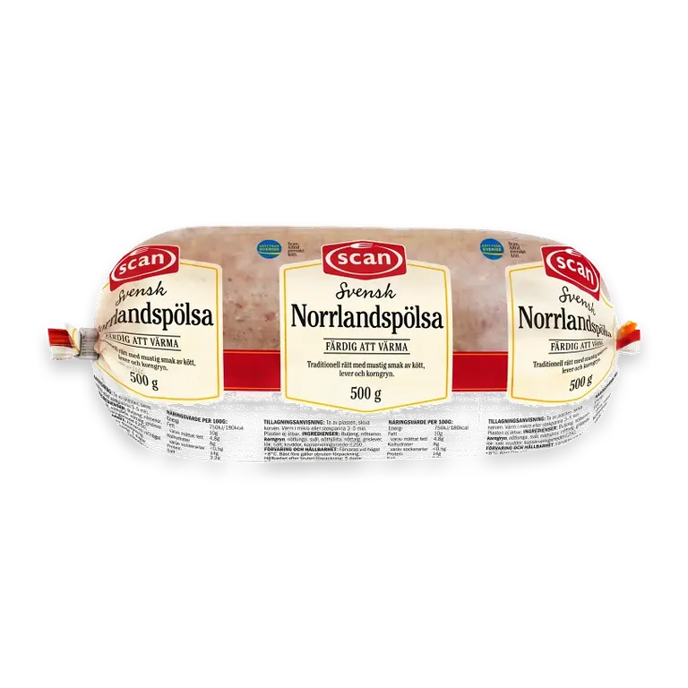 Norrlandspölsa 500g