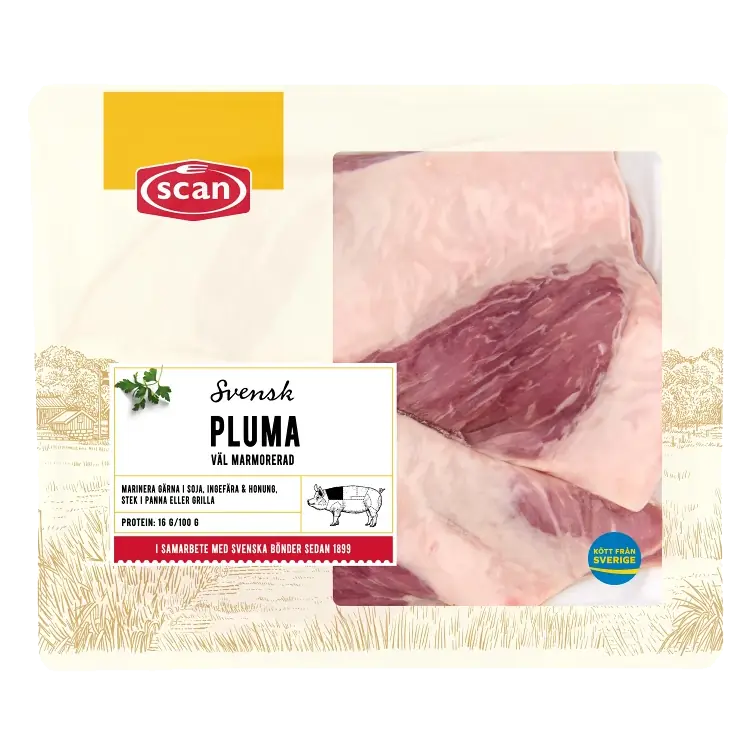 Pluma Färsk ca 550g