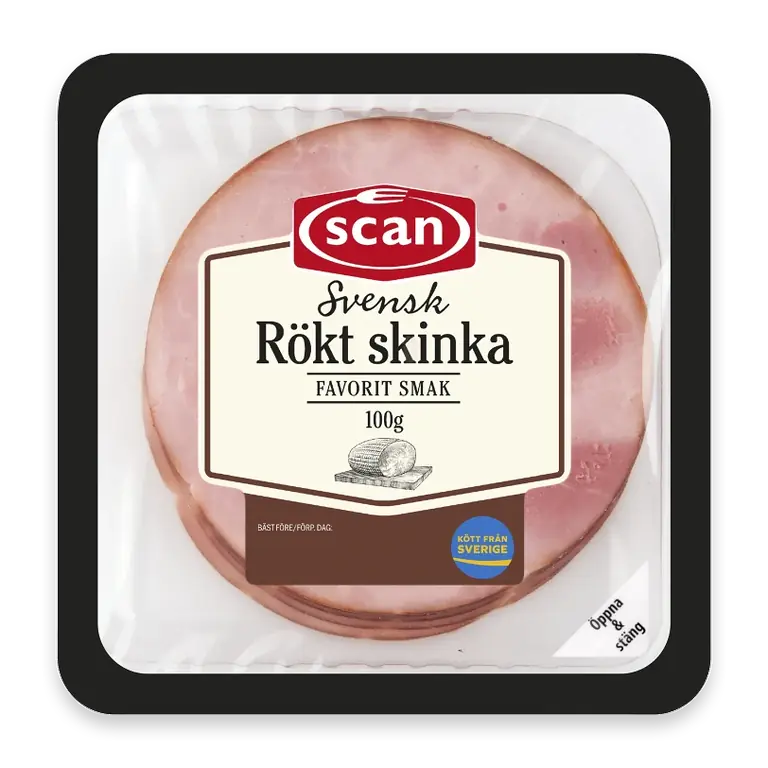 Skinka Rökt 100g