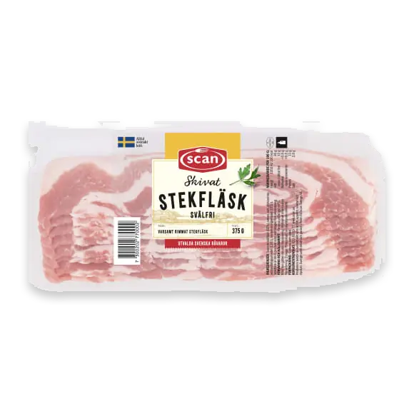 Stekfläsk Rimmat Skivat