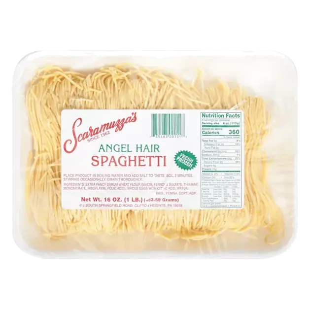 Spaghetti, Angel Hair