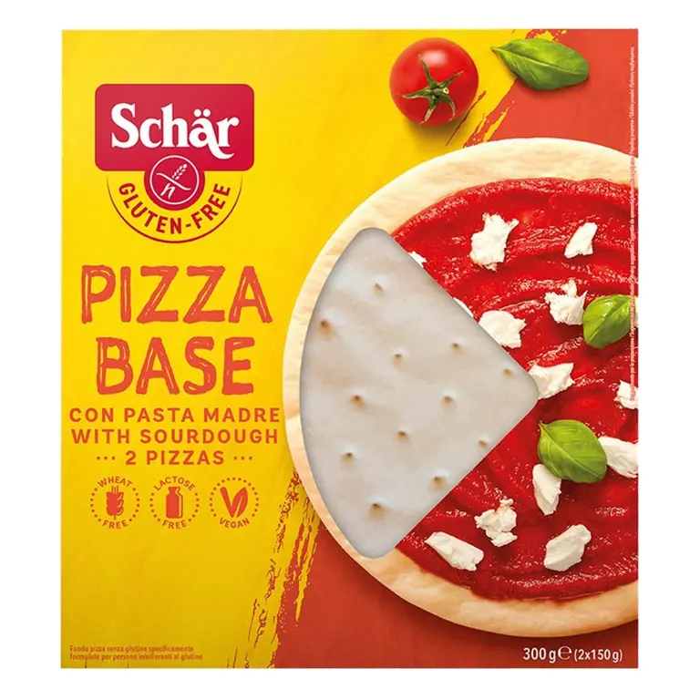 2 Gluten-Free Pizza Base with Sourdough