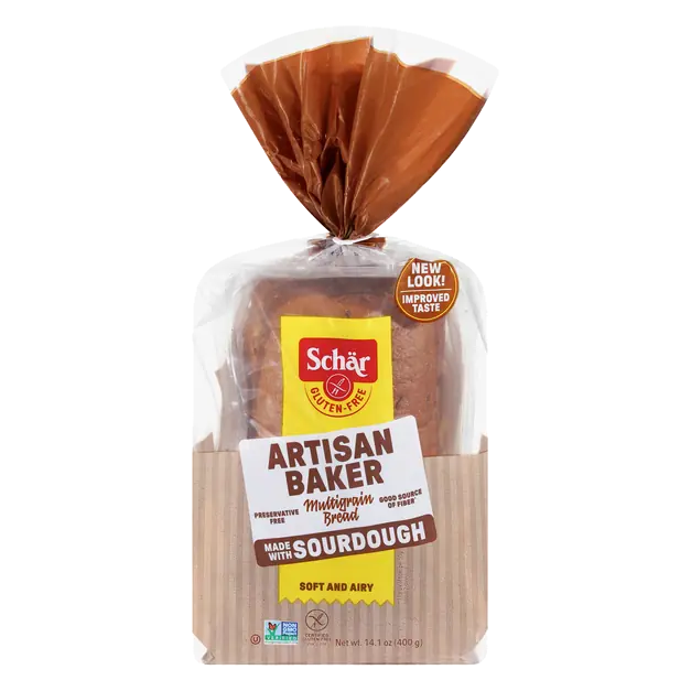 Artisan Baker Sourdough Multigrain Bread Unsliced Loaf