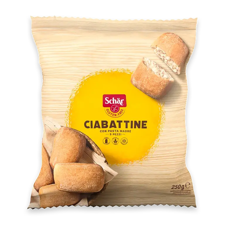 Ciabattine Glutenfri Fryst 250g