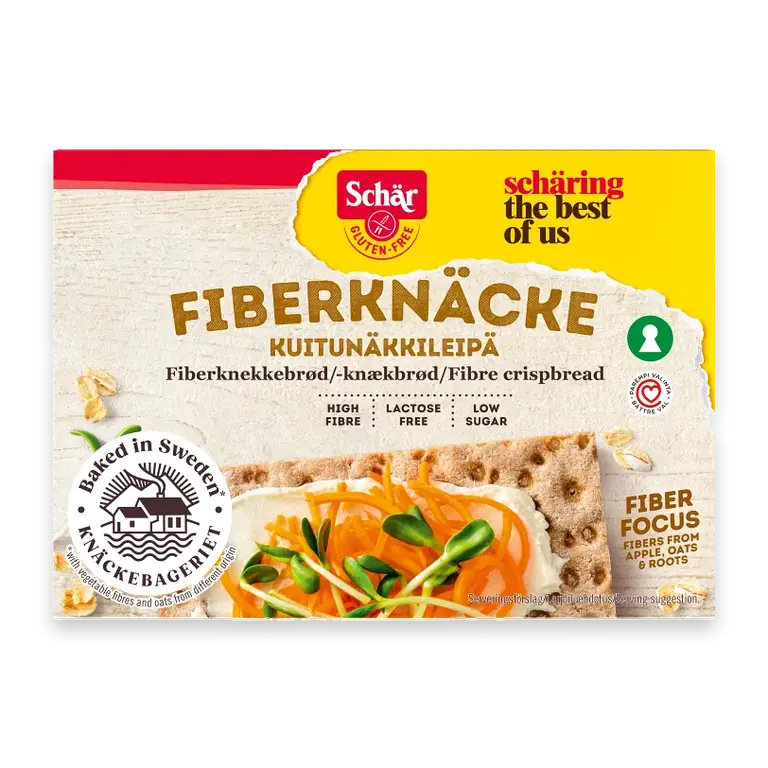 Fiberknäcke glutenfri 135g
