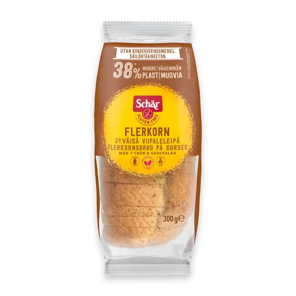 Flerkorn Bröd Surdeg Hirs Quinoa Glutenfri