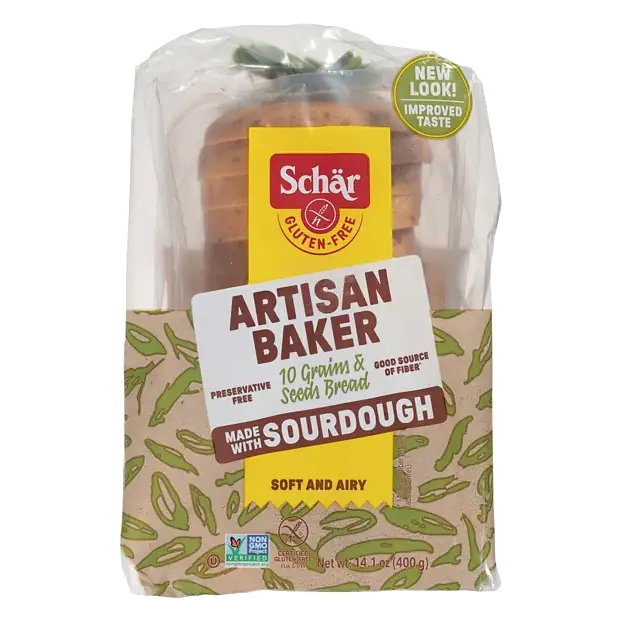 Gluten-Free Artisan Baker Soft and Airy 10 Grains & Seeds Bread
