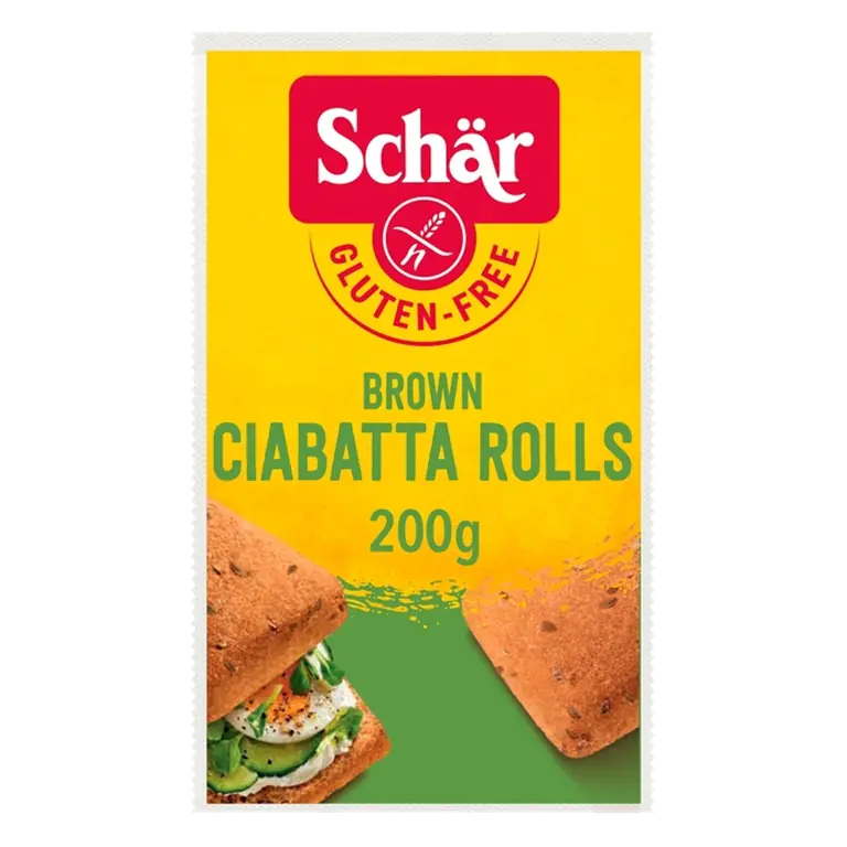 Gluten-Free Brown Ciabatta Rolls