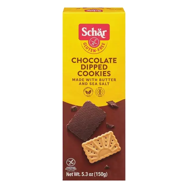 Gluten-Free Chocolate Dipped Cookies
