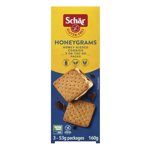 Gluten-Free Crackers Honeygrams 160 g