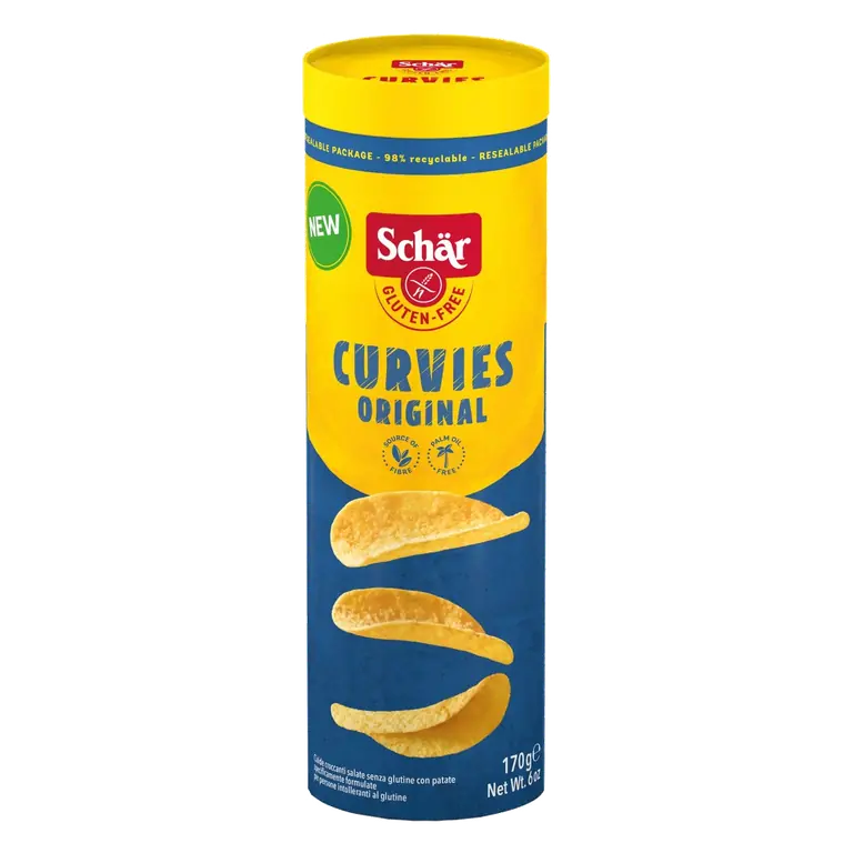 Gluten Free Curvies Original Crisps 170g