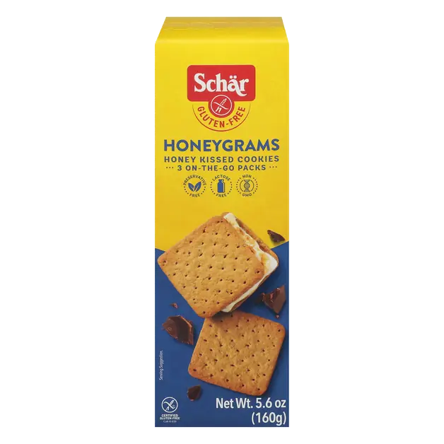 Gluten Free Honeygrams Crackers - 3 ct