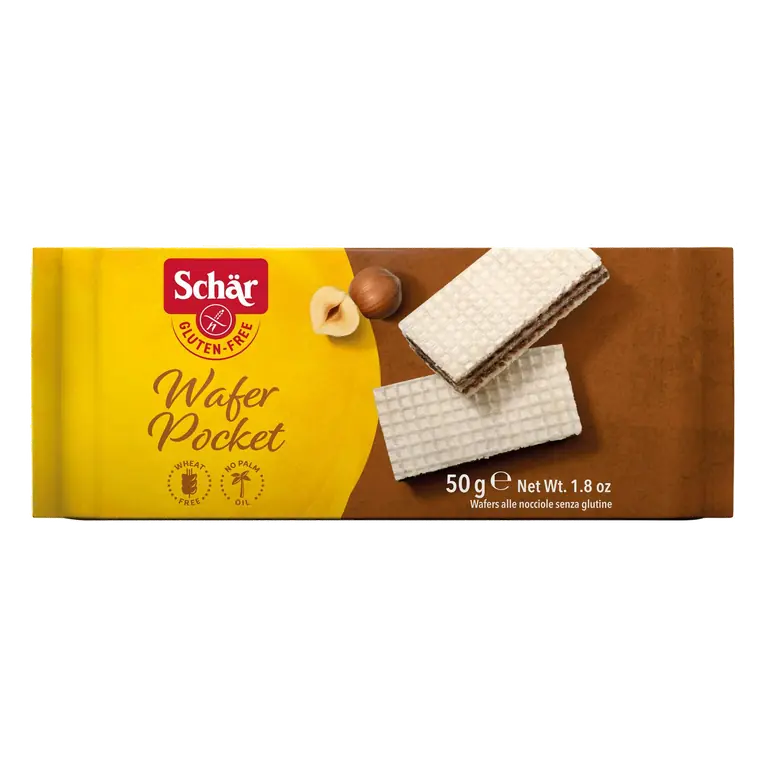 Gluten Free Wafer Pocket 50g