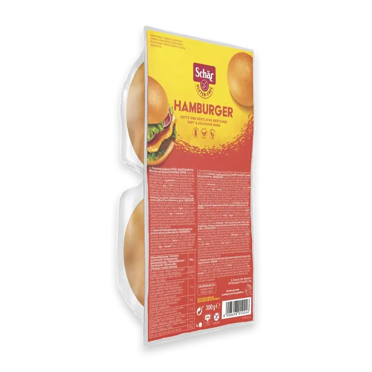 Hamburgerbröd Glutenfri Laktosfri 300g