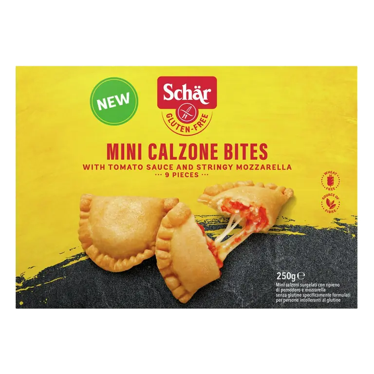Mini Calzone Bites with Tomato Sauce & Stringy Mozzarella x10 250g