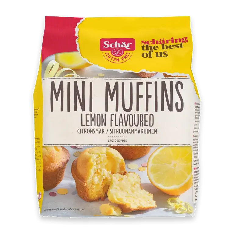 Mini Muffins citronsmak glutenfri 185g