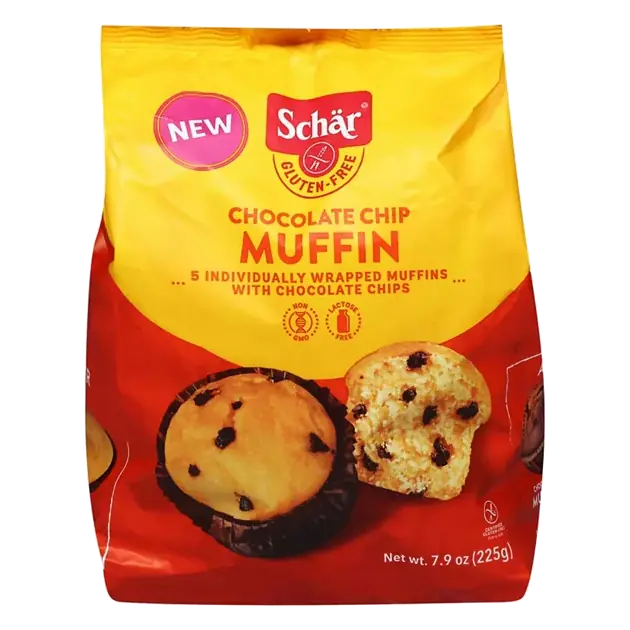 Muffin, Gluten-Free, Chocolate Chip