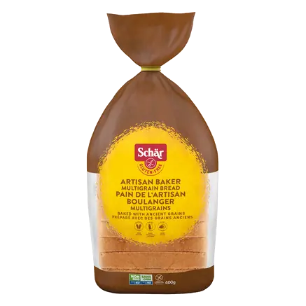 Gluten-Free Multigrain Bread Artisan Baker 400 g