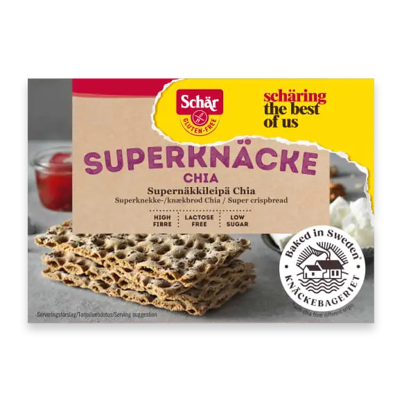 Superknäcke Chia Glutenfri