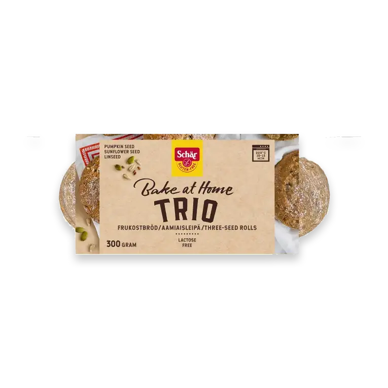 Trio frukostbröd glutenfri 300g