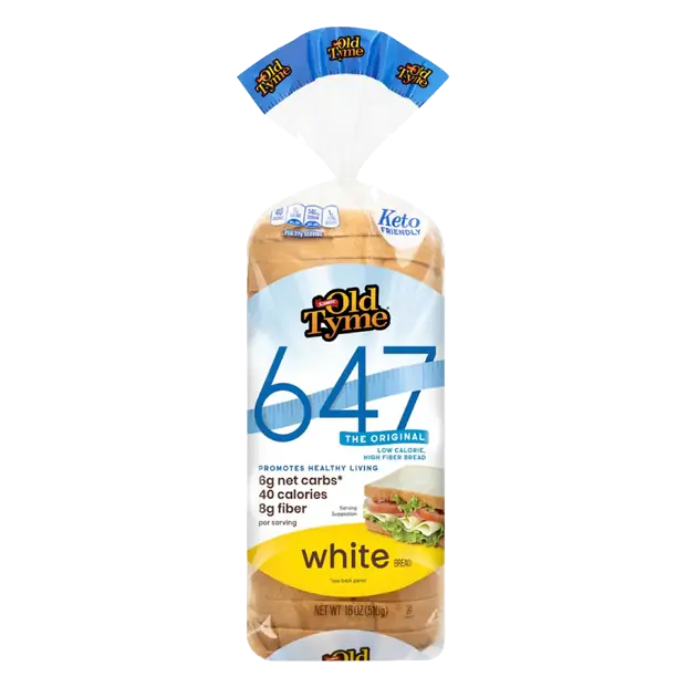 40 Calories White Bread Sliced