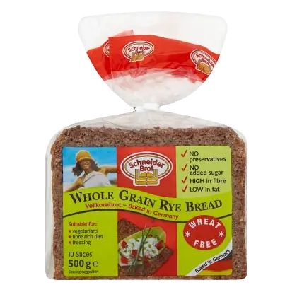 German Vollkornbrot Bread 10 Slices