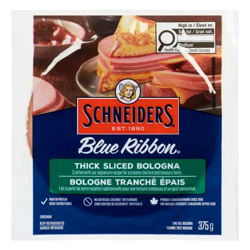 Blue Ribbon Bologna Thick Slice 375 g