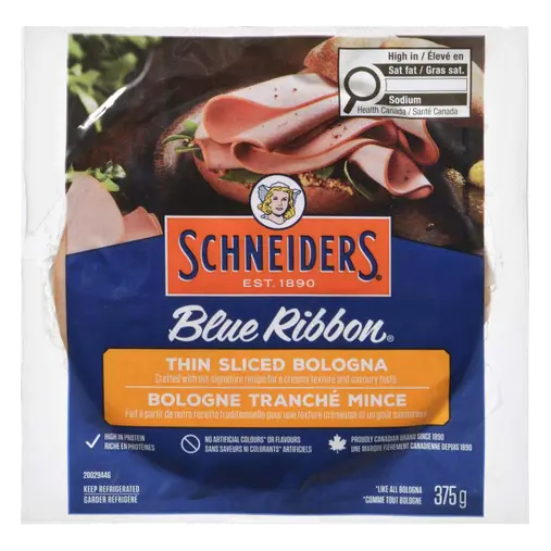 Blue Ribbon Thin Sliced Bologna 375 g