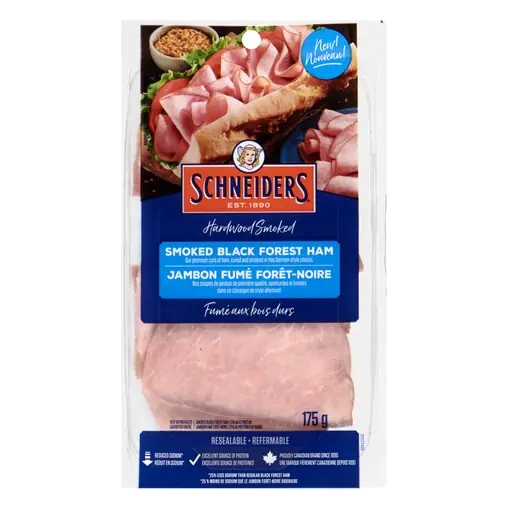 Deli Sliced Smoked Ham Black Forrest 175 g