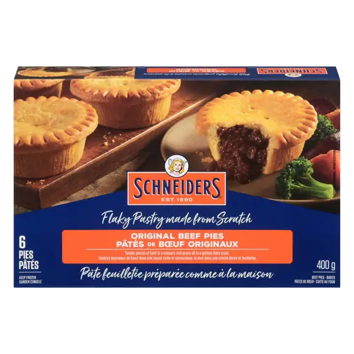Frozen Beef Pies Original 400 g