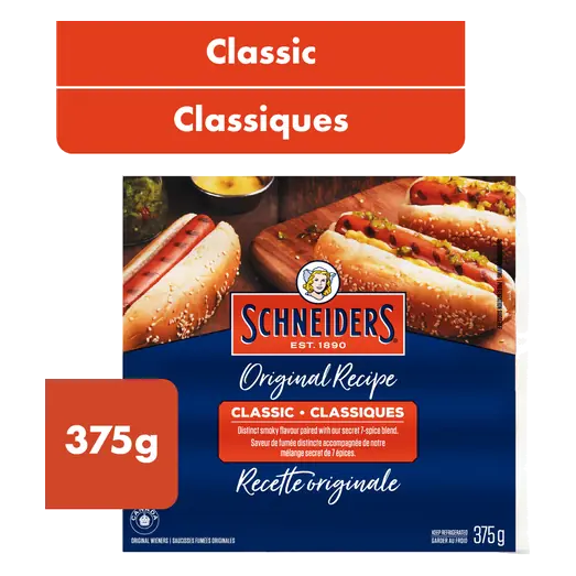 Hot Dogs Classic 375 g