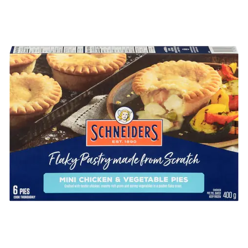 Mini Pies Chicken & Vegetable 400 g