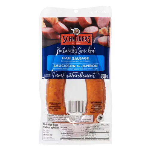 Naturally Smoked Ham Sausage Ring 300 g
