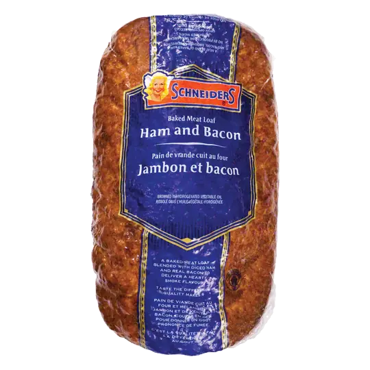 Schneiders Baked Meat Loaf Ham & Bacon