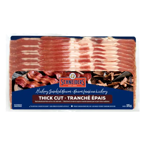 Thick Cut Bacon Double Smoked 375 g