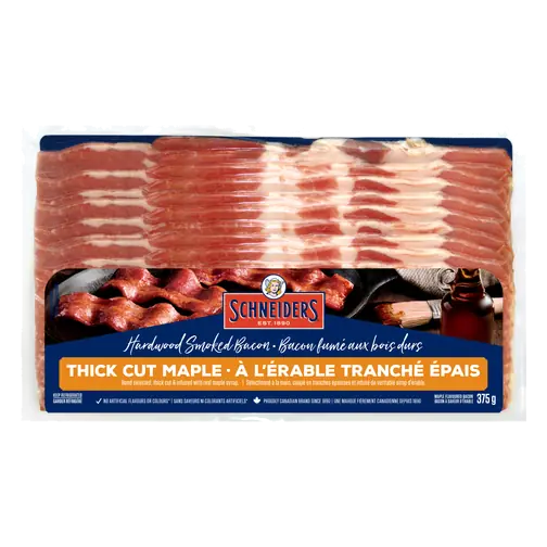 Thick Cut Bacon Maple 375 g