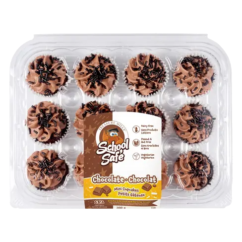 Mini Cupcakes Chocolate 300 g (frozen)