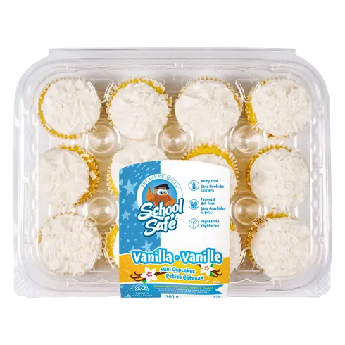 Mini Cupcakes Vanilla 300 g (frozen)